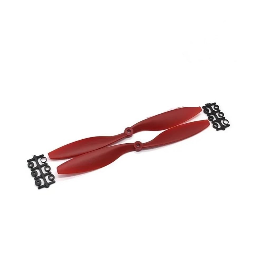 Hélices 1045 à 2 pales de 10 pouces rouges pour multi-rotor F450 - 3