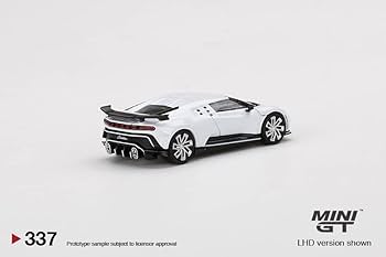 MINI GT ブガッティ・チェントディエチ (ホワイト) チェイスカー Amazon | MINI GT 1:64 Scale Model MiJo TOYS EXCLUSIVE