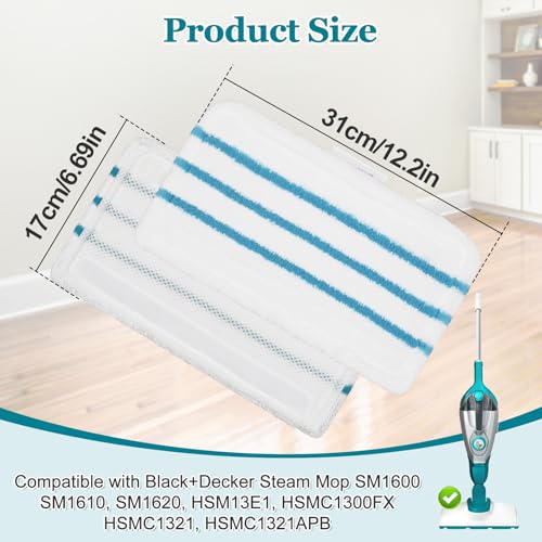 Dlaimi Steam Mop Pads thumbnail 2