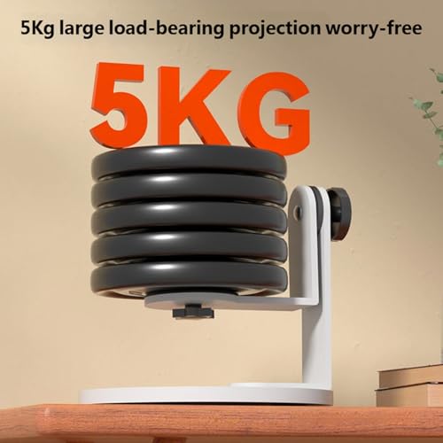Soporte de escritorio ajustable para proyector con tornillo 1/4 pulg miniatura 3
