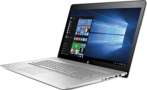 Image of HP Envy 17.3-Inch Full HD IPS Touchscreen Laptop, 7th Intel Core i7-8500U, 16GB DDR4 RAM, 1TB 7200RPM HDD, NVIDIA GeForce MX150, DVD, HDMI, Bluetooth, Backlit Keyboard, Windows 10-Silver (Renewed)