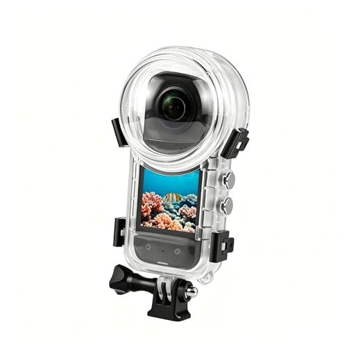 Beileqi 50m/164ft Invisible Dive Housing Case for Insta360 X3