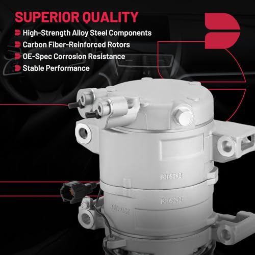 BDFHYK Air Conditioning A/C Compressor with Clutch Compatible with Infiniti QX80 2014-2022, QX56 2004-2013, Compatible with Nissan Armada 2005-2022, NV2500 NV3500 12-21, Pathfinder 08-12, TITAN