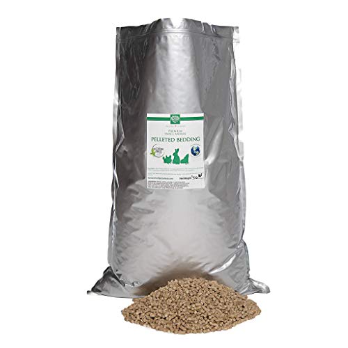 Small Pet Select All Natural Pellet Bedding, Brown, 40 Lb