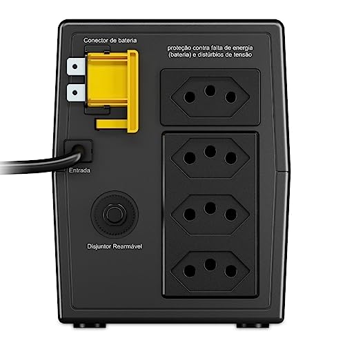 APC BACK-UPS 600VA BIVOLT Preto glide