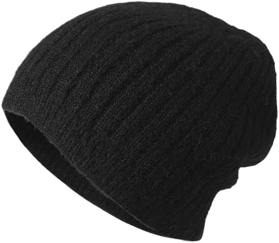 Autumn and Winter Knitted hat Cold-Proof and Warm hat Women's Wool hat