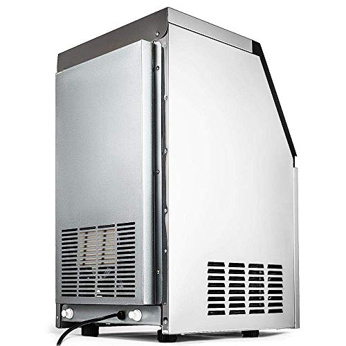 50KG Kommerzielle Eismaschine 110LB Maker Maschine 110LBS Ice Cube Maker Maschine Digital Control Refrigeration für Bar… – Bild 8