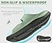 KuaiLu Womens Recovery Sandals Comfortable Plantar Fasciitis Arch Support Ladies Orthopedic Sport Slides Open Toe Slip On Thick Athletic Cushion Slippers Summer Beach Walking Shoes Olive Green Size 7