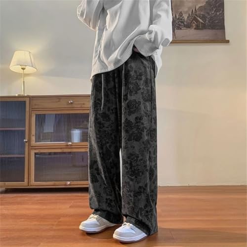 Men's Pocket Trousers Cotton Big Size Korean Style Plus Spandex Casual Pants3