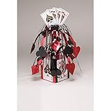 Creative Converting Mini Cascade Centerpiece with Printed Base, Card Night