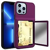 Ankoe Compatible with iPhone 13 Pro Max Wallet Case, Three Layer Shockproof Protection Heavy Duty...