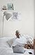 Yomshi Moderne Geometrische Tapete Selbstklebende 44cm*3m Vinyl Wickeln Scandi-Inspirierten Khaki Fischgrätenmuster Abnehmbar Kontakt Papier für Schlafzimmer Akzent Wände Küche Schränke
