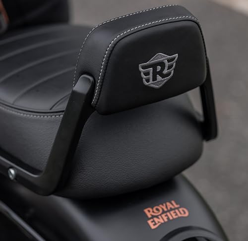 Image of Royal Enfield KXA00151 Black Passenger Backrest Mounts for New Bullet 2023 Model