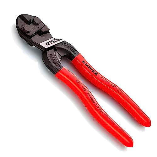 KNIPEX 71 01 160 CoBolt® S Compact Bolt Cutters plastic coated black atramentized 160 mm