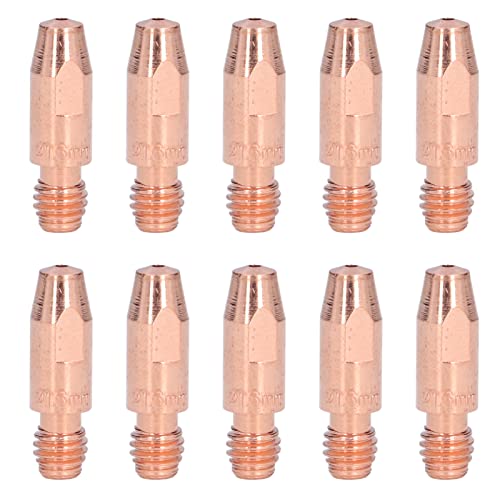 Respicefinem 10Pcs Tip Copper 36KD1 6x30 Nozzle Welding Accessory Replacement Set Kit Ideal For Welding With Great Thermal Conductivity Durable High Temperature Excellent