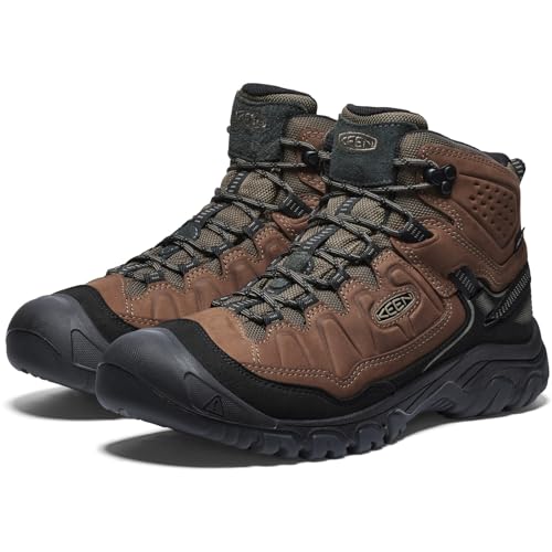 KEEN Men's Targhee 4 Mid Height Durable Comfortable Waterproof Hiking Boots4