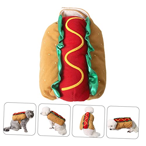 Disfraz para perros Toddmomy tamaño XXL color naranja miniatura 5
