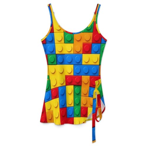 Casual Summer Tank Dress Sleeveless Fitted Beach Swing Dress3