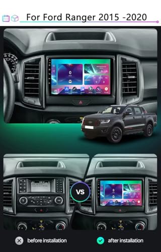 Car Stereo para Ford Ranger con cámara trasera para solucionar tus aparcamientos 2