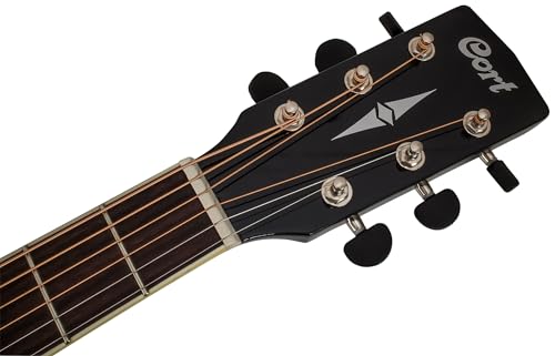 Image of Cort Acoustic Guitar with Cutaway Electronics AD880CE Black