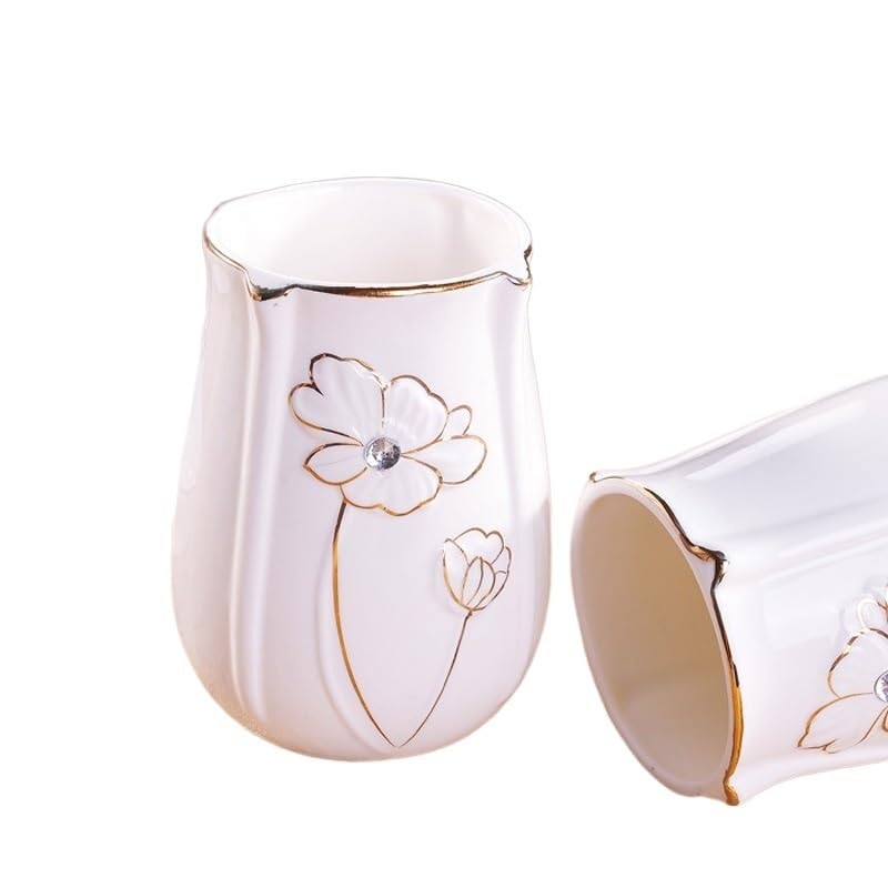 Bathroom Five-piece Ceramic Toiletries Set Wedding Gift