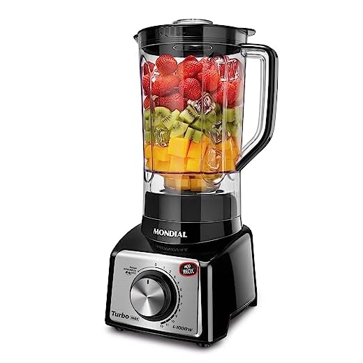 6 Liquidificador Turbo 1000W