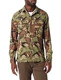 Superdry Herren Military Shirt, Outline Camo, M