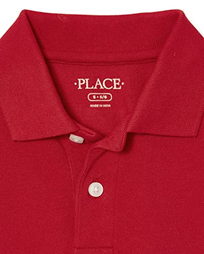 Image of The Children's Place Boys' Short Sleeve Pique Polo, 2 Pack