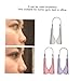 Nose Shaper Lifter Clip - 3Pcs Silicone Rhinoplasty Device for Natural Nose Beauty Up & Correcting with Soft Safety Material