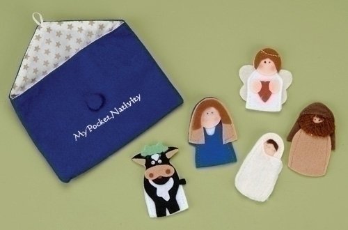 The NATIVITY Story Felt Finger Puppets Sewing Pattern PDF