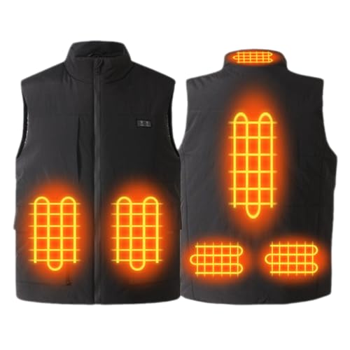 [HUAXI] dMxXgy6ӏMEOƗE3ix߁zq[^[xXg USBd }M q[^[ Y h y ې􂢉\ AEghA /ʋ/ނ (JP, At@xbg, 6XL, ubN)