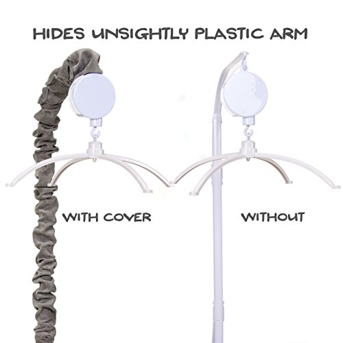 Glenna Jean Swizzle Mobile Arm Cover 54", Crib, Baby Nursery