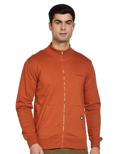 Image of Amazon Brand - Symbol Men's Cotton High Neck Sweatshirt
