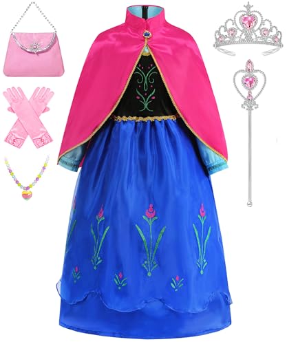 Disfraz de princesa para niñas 3-4 años miniatura 1