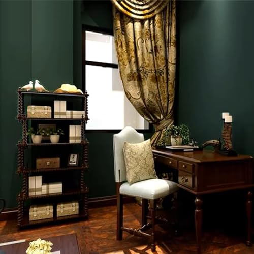 Image of Yancorp Matte Green Contact Paper Peel and Stick Wallpaper Removable Solid for Cabinest Self-Adhesive Drawer Stick and Peel Countertop Stickers(16 inchx78.7 inch, Green)