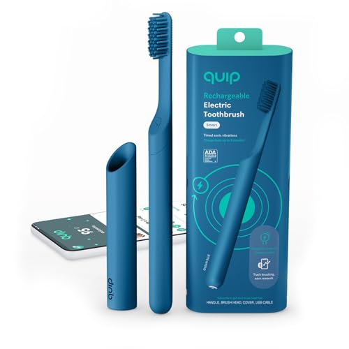 Quip Rechargeable Electric Toothbrush Sonic Toothbrush with