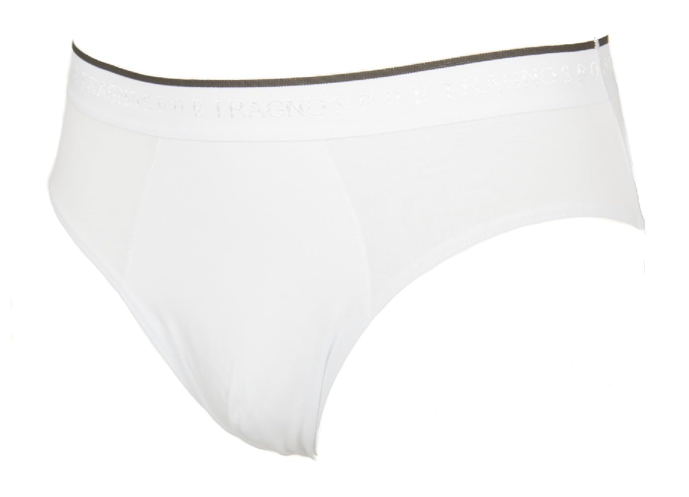 RAGNO Pack 2 Calzoncillos Hombre Strech Cotton Slip bipack Sport artículo 60147P, 010KB Bianco, 5-Quinta (EU L - F 4 - USA M - GB 36)