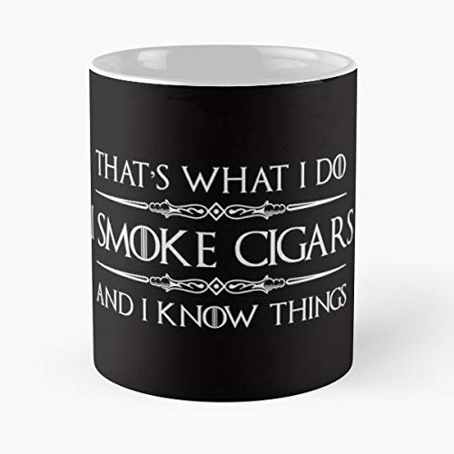 I Smoke Cigars And Know Things Gifts For Cigar Smokers Game
