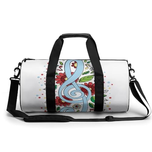 Sac de voyage clé de sol robuste de 45cm pour voyager sans encombre