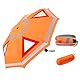 Quick Safety® Notfallschirm Sicherheit Regenschirm für Motorrad- und Autofahrer mit Reflektierende Streifen. ACHTUNG! Nicht für Kinder unter 12 Jahren geeignet. Dragon orange