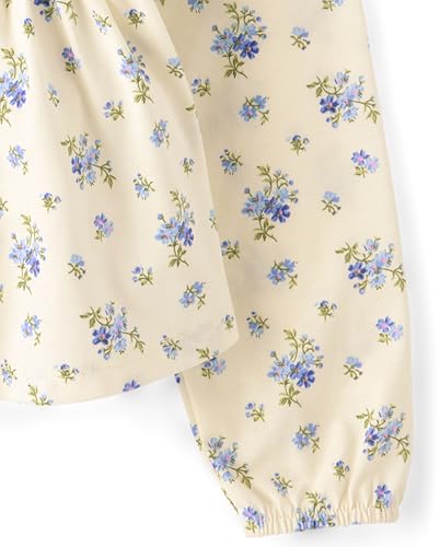 Image of The Children's Place Girls' Long Sleeve Smocked Peplum Top