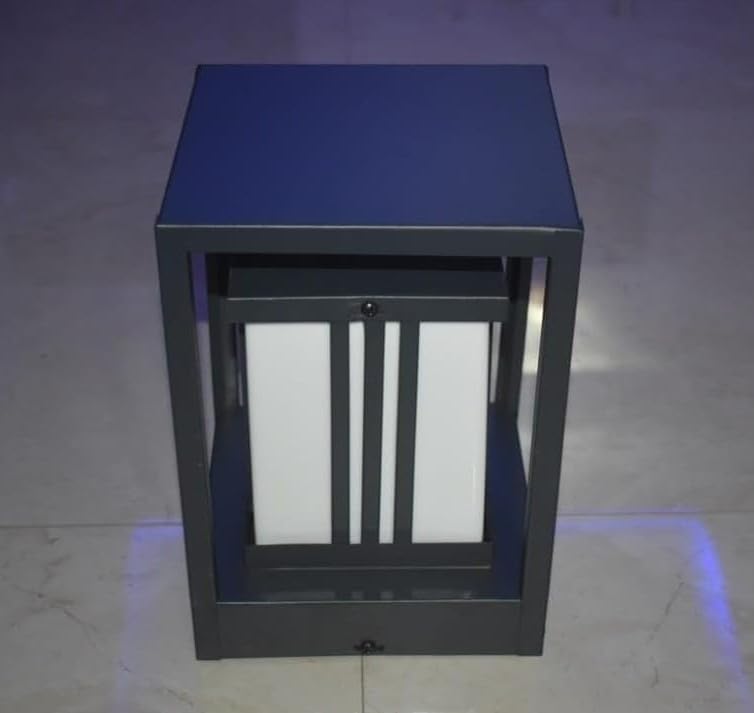 Image of BrighLyt Outdoor Gate Light Waterproof & Garden Gate Lamp - Pillar Light for Main Entrance, Balcony & Pathway (GL08, Pack of 1)