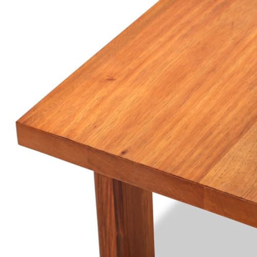 Image of Solid Sheesham Wood Coffee Table, Durable Sheesham Construction, Polished Rosewood Finish, Sturdy Modern Design, Brown, 70 * 40 * 32CM