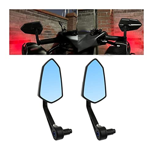 Mango de espejo retrovisor para motocicleta Kawasaki Z900 Z800 Z400 accesorios negros 4