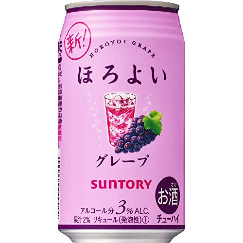 サントリー ほろよい グレープ [ チューハイ 350ml×24本 ]