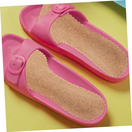 Plantillas de corcho invisibles HEALLILY 2 pares para mujer miniatura 5