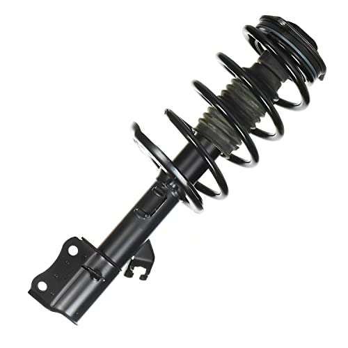 Image of Detroit Axle - 6pc Struts Shock Absorbers Kit for 2014-2019 Nissan Sentra S SL SR SV, Front Struts & Coil Spring, Rear Shock Absorbers, Front Sway Bars Replacement 2015 2016 2017 2018