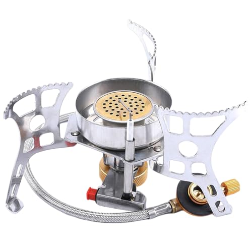 Réchaud et four à gaz pliable de camping pour cuisiner en voyage et randonnée au grand air