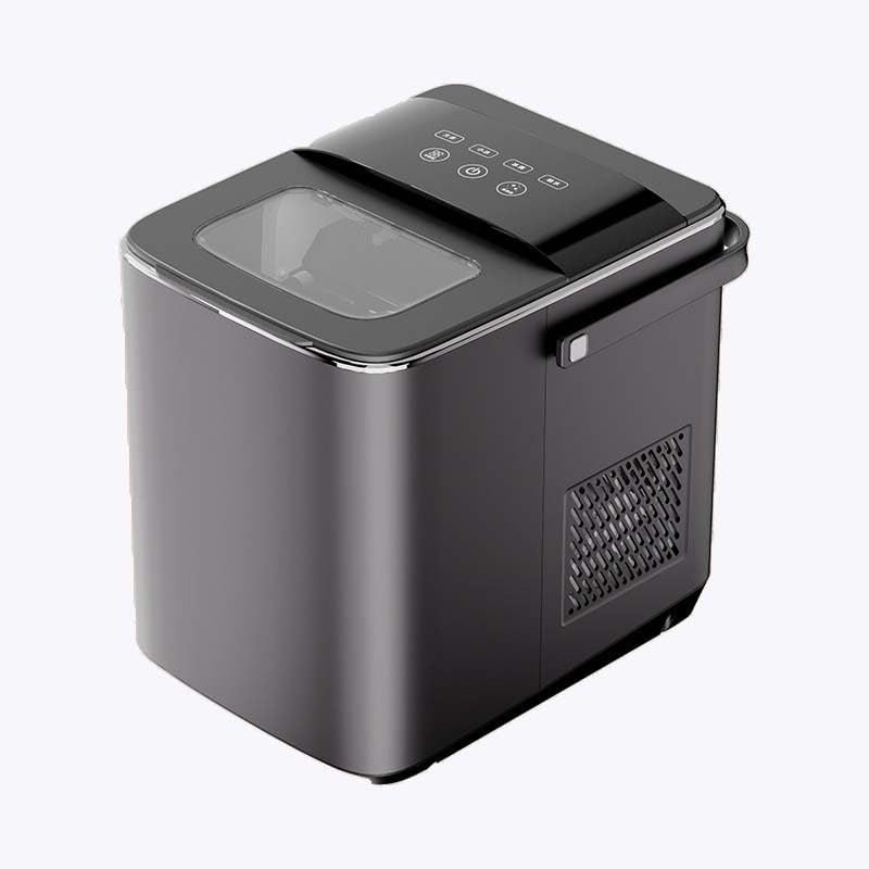 Automatic Ice Maker, 6-Minute Rapid Intelligent Fully Automatic Bullet Ice Block Making Machine, Suitable for Dormitories, Offices and Outdoor Activities