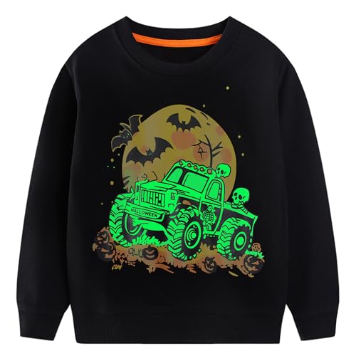 Hoseay Sudadera Niño Trajes de Halloween Algodón Coches